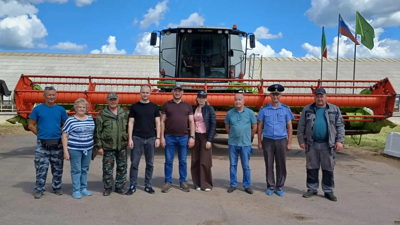 В Татарстане продолжается проверка готовности техники к уборке урожая!