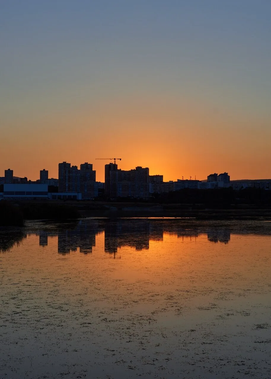 Первый осенний закат 🌅