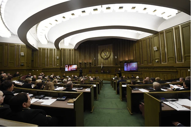 Цинделиани Имеда Анатольевич, заведующий кафедрой финансового права, принял участие в заседании Плен