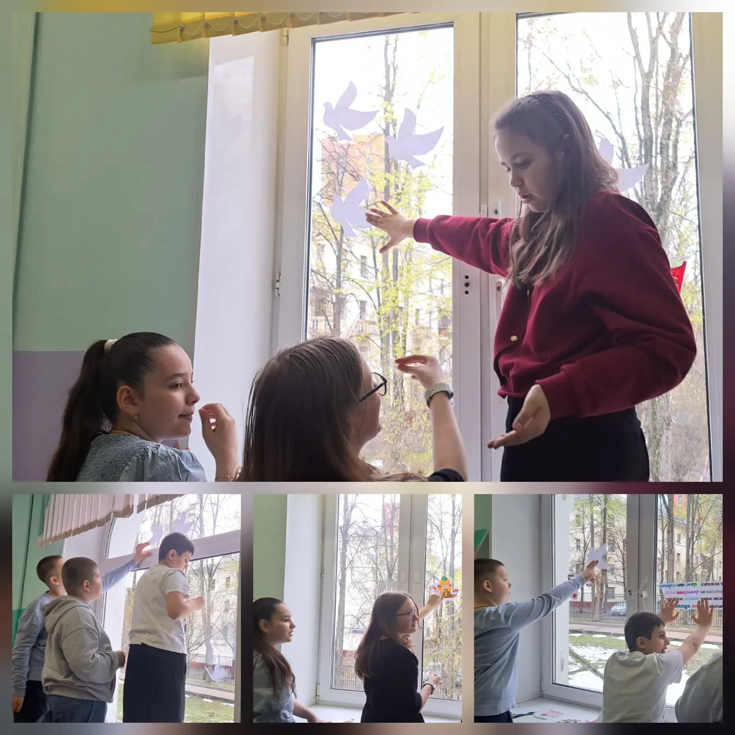 Новости первых 💪  🪟 В нашем комплексе уже третий год проходит замечательная акция «Окна Победы».  ✨️