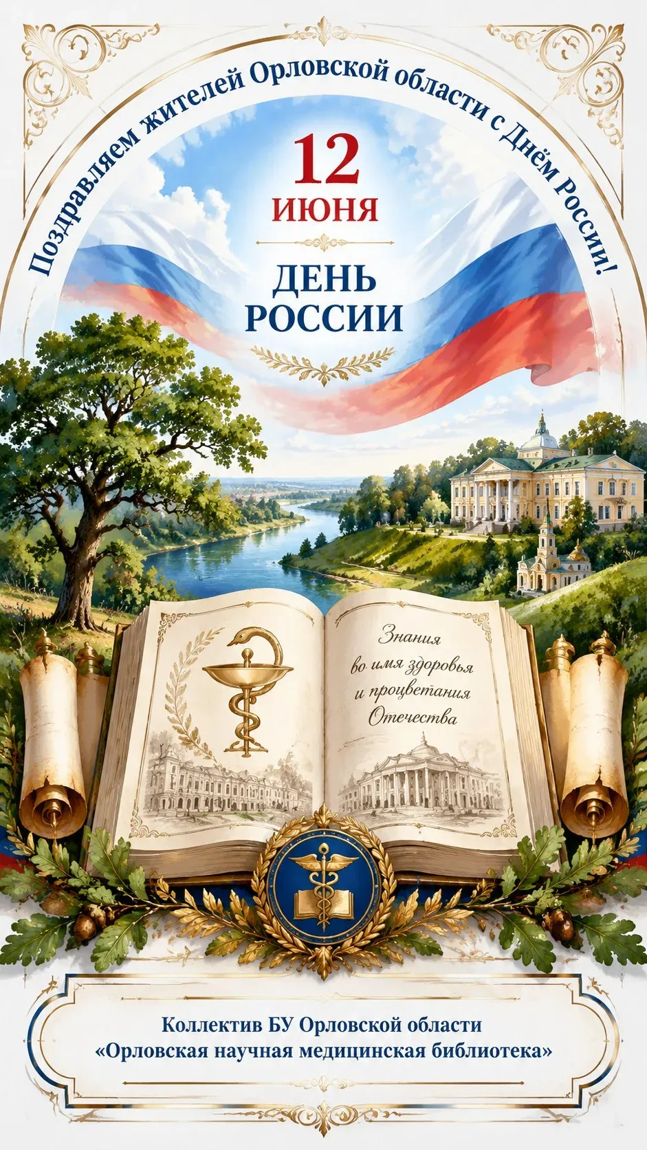 12 июня — особенная дата. День России — это повод вспомнить о наших корнях, оценить настоящее и заду