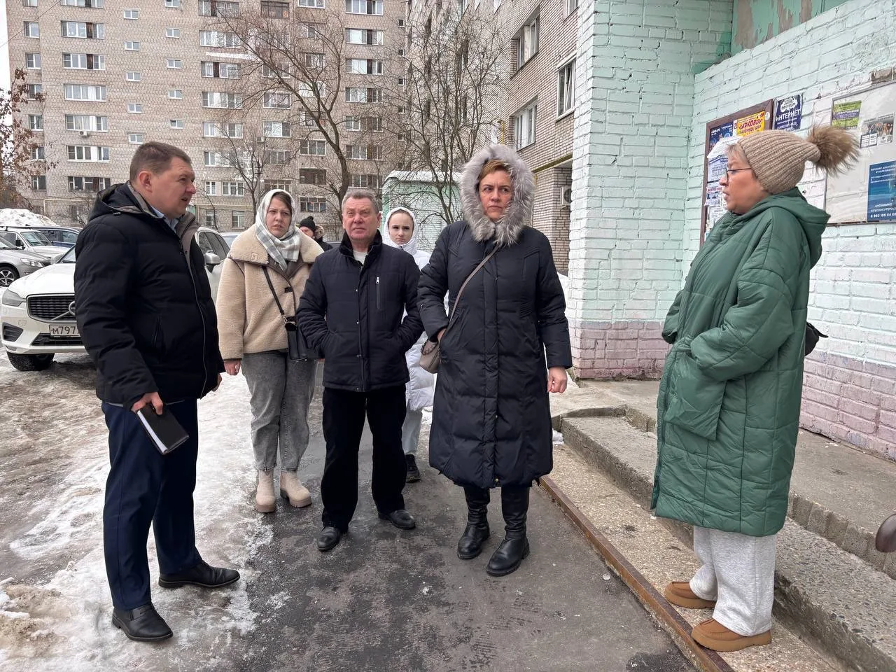 Сегодня состоялся обход территорий совместно с заместителем главы Николаем Полютиным и ...