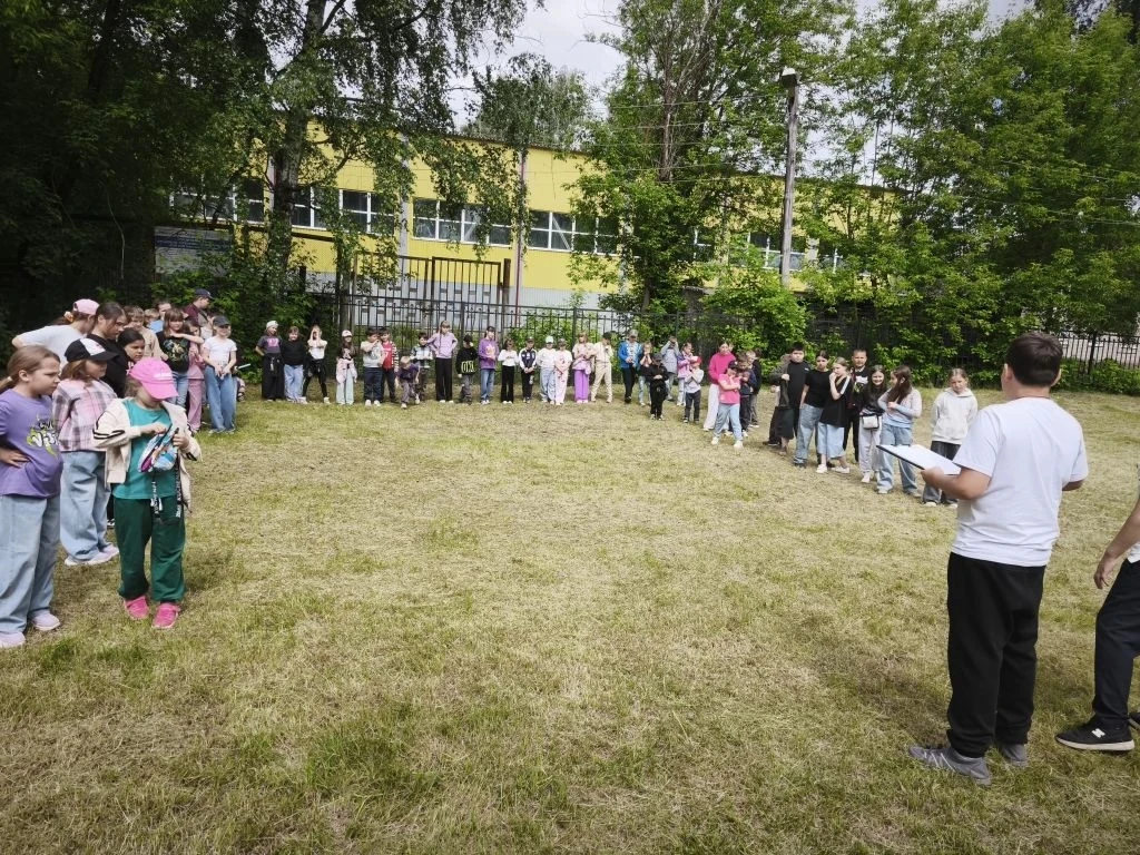 В нашей школе сегодня состоялось открытие школьного лагеря «Солнышко» 🎉