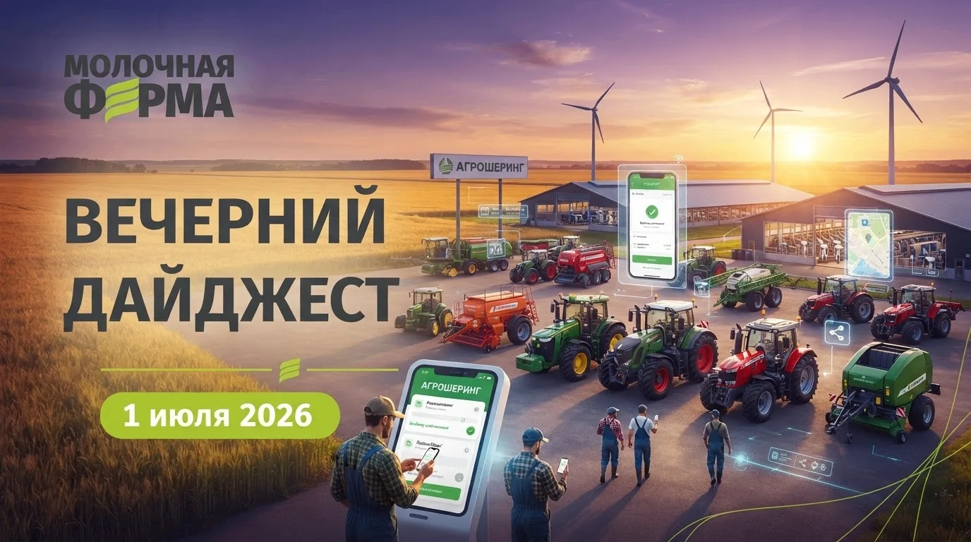 📢 Вечерний дайджест АПК.