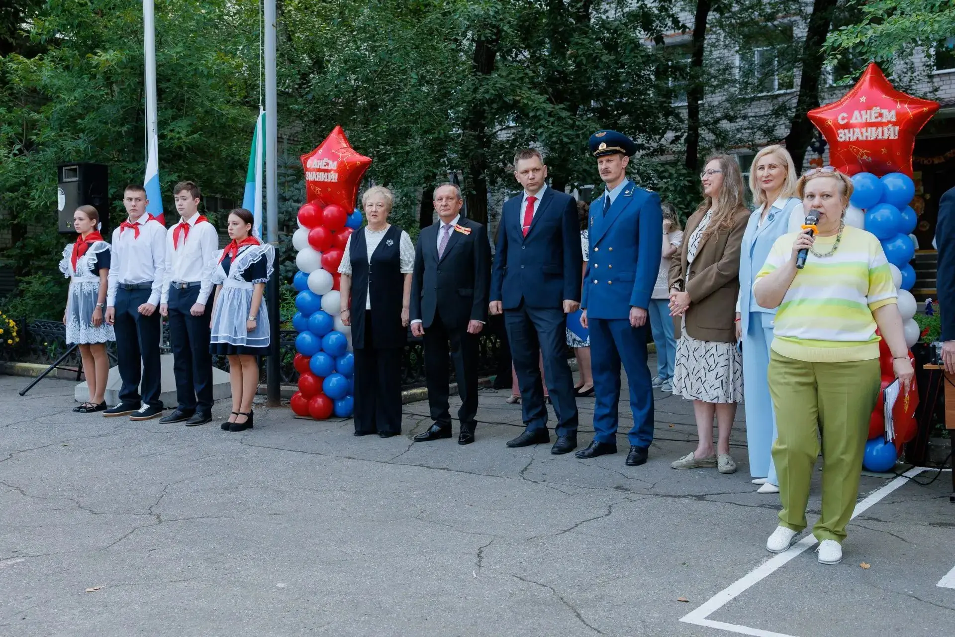 🎉 Сегодня наша школа с радостью отпраздновала 1 Сентября! 🎈 Тепло встретили всех учен...