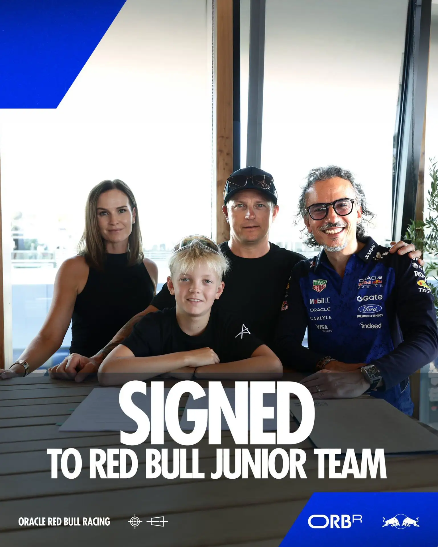 ⚡️ Сын Кими Райкконена Робин подписал контракт с Red Bull!