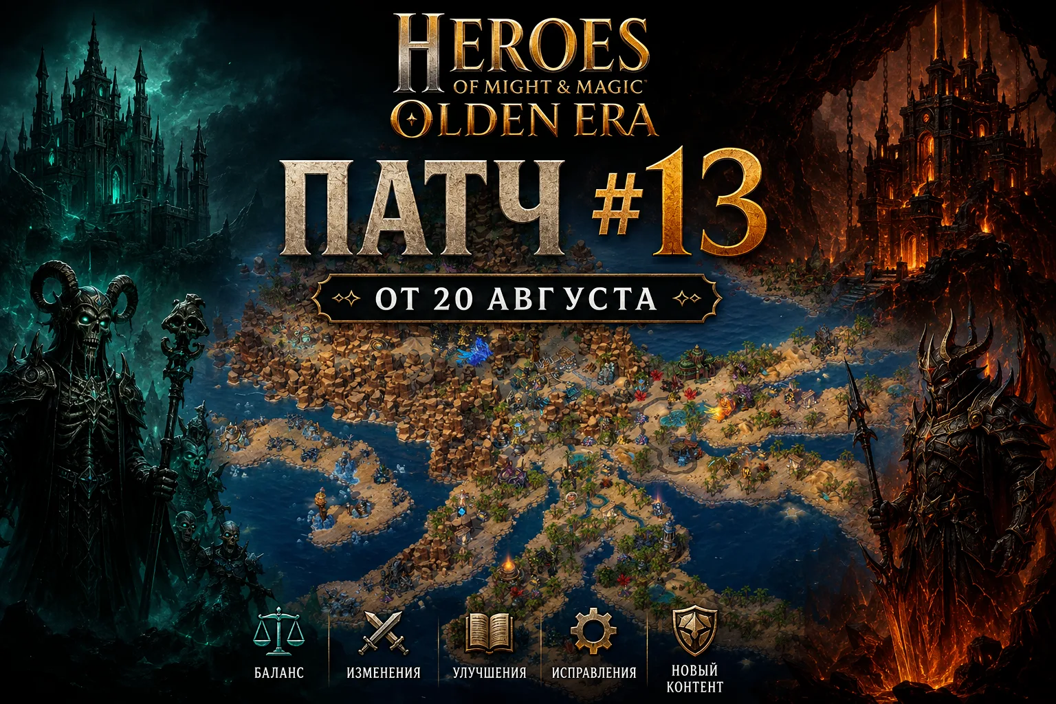 Для HoMM Olden Era вышел патч 13!