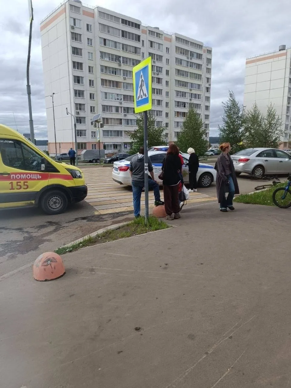 18-летний велосипедист получил травму головы в ДТП в Челнах