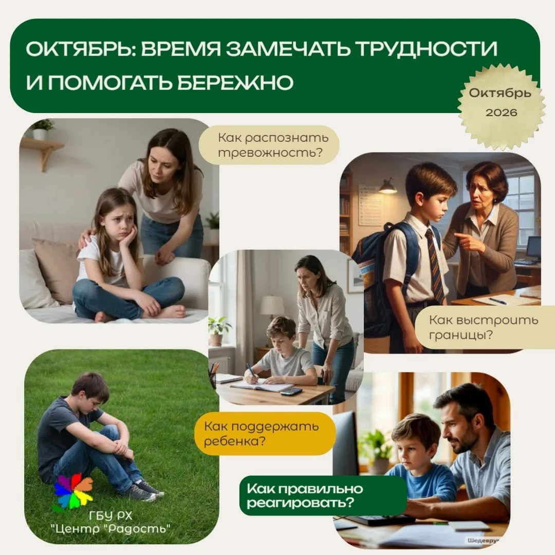 🍁 Второй месяц учебного года часто приносит первые заметные сложности: ребёнок стал ча...