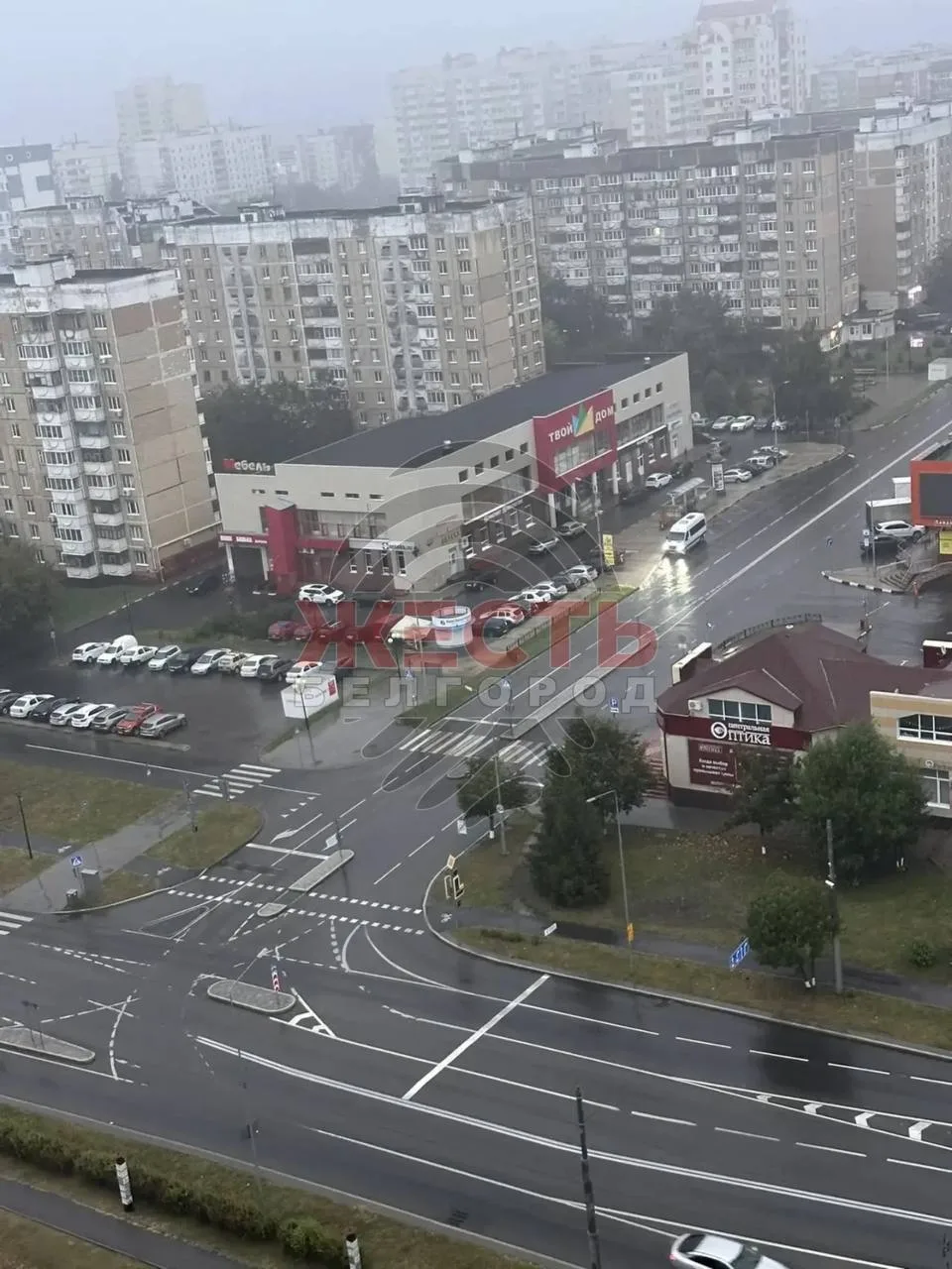 На Харгоре отключился свет из-за непогоды.