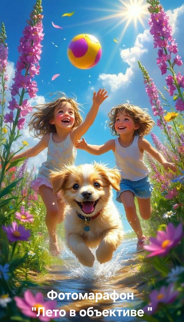 Начинаем наш фестиваль "Лето в объективе" 🌞🌸🪁

Наши участники фотомарафона ловят каждый солнечный