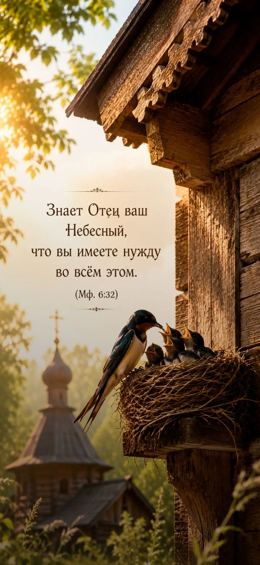 «Православные мобильные обои» — Божие попечение.