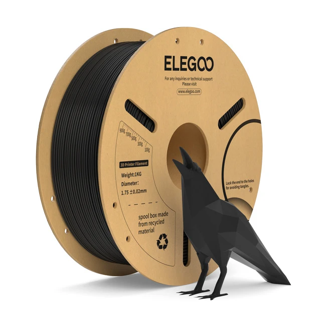 ELEGOO PLA+ Filament 1.75 мм для 3D-печати.