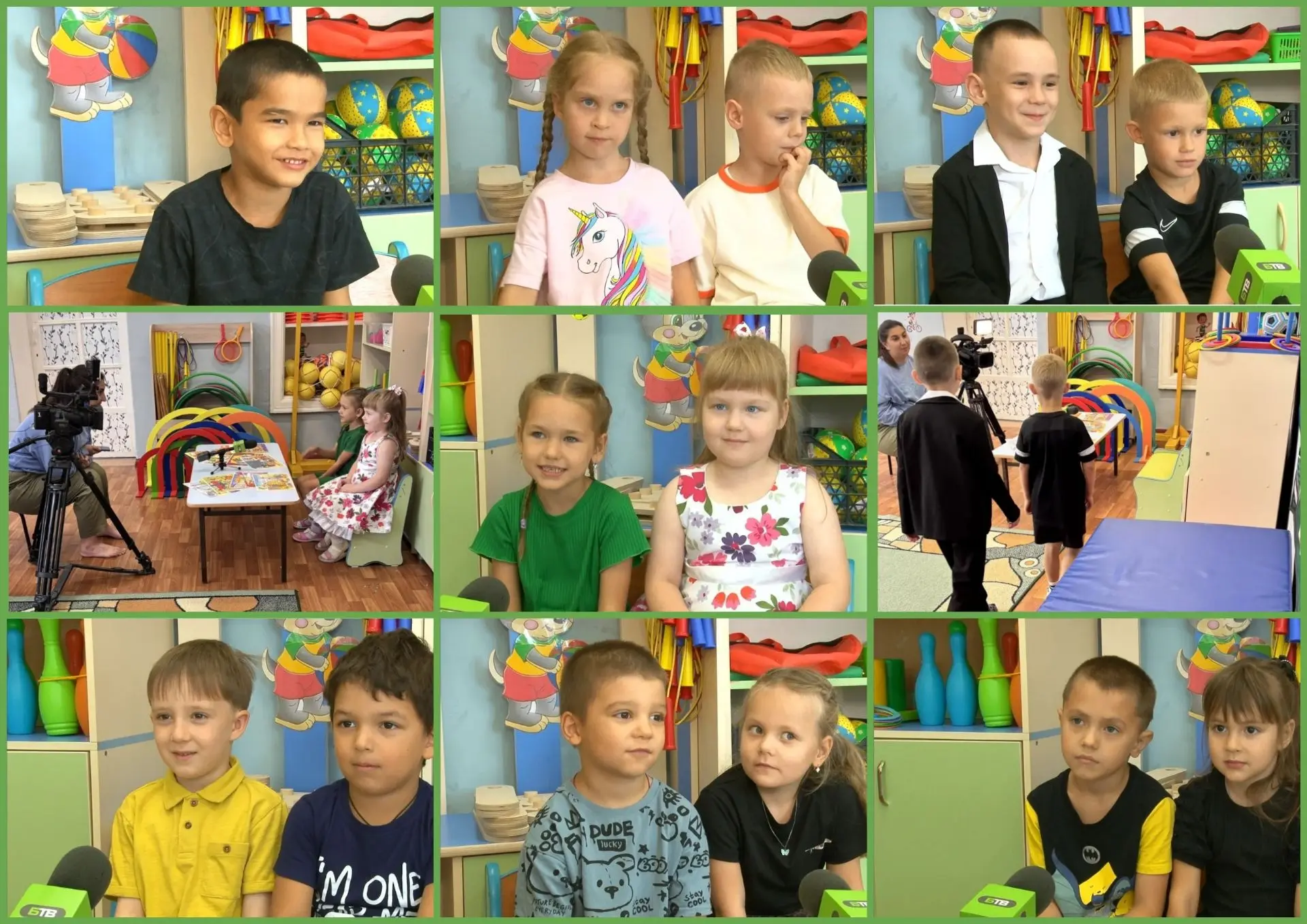 Звездный час наших воспитанников! Группа №13 на Бийском телевидении!