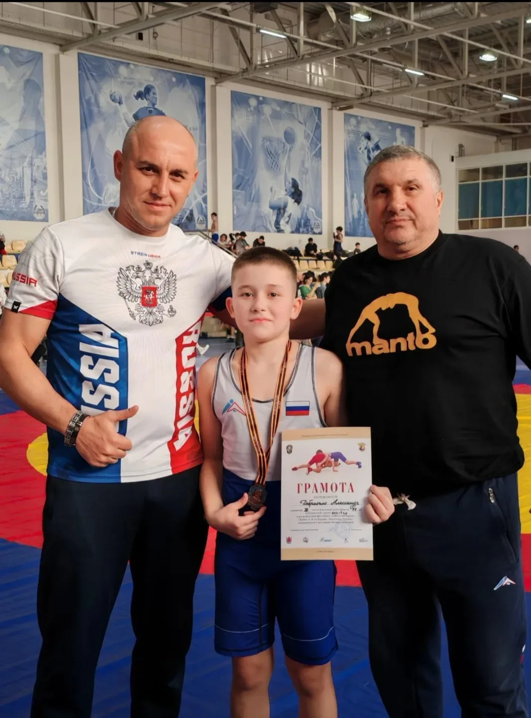 🏆 На региональном фестивале любителей борьбы «Кубок А. В. Суворова — богатыри России»,...