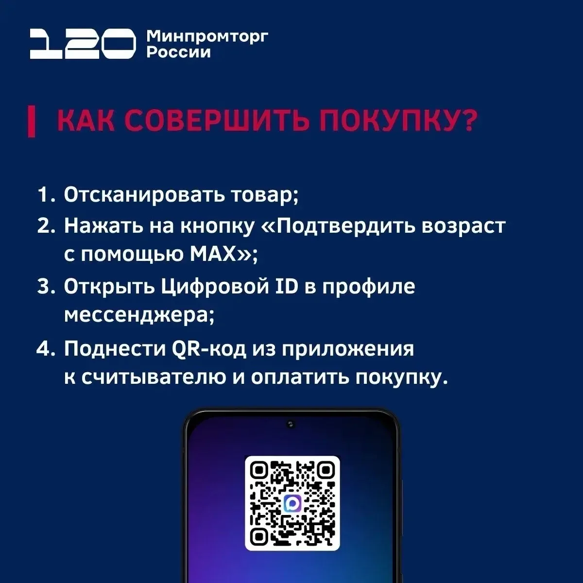 MAX ID — это цифровой QR-код в профиле мессенджера MAX, аналог бумажных документов. С его помощью мо