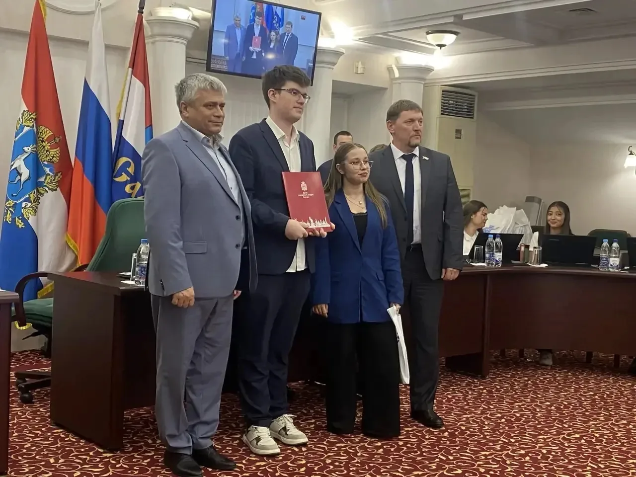 🏆🏆🏆 21 мая 2026 года в Думе г.о. Самара прошло награждение лучших учебных заведений города - участни