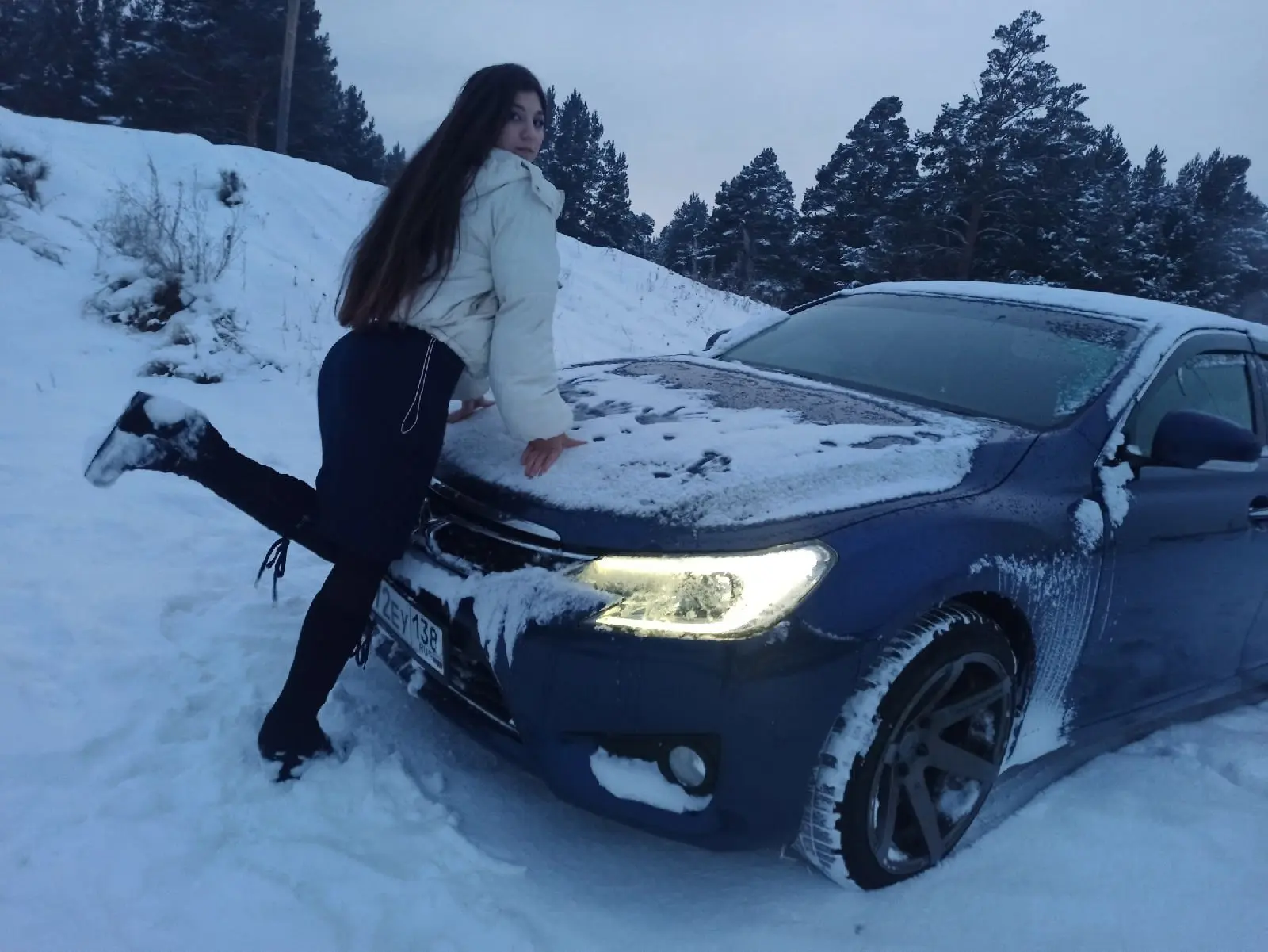 Не у всех весна наступила.Иркутская область❄️
