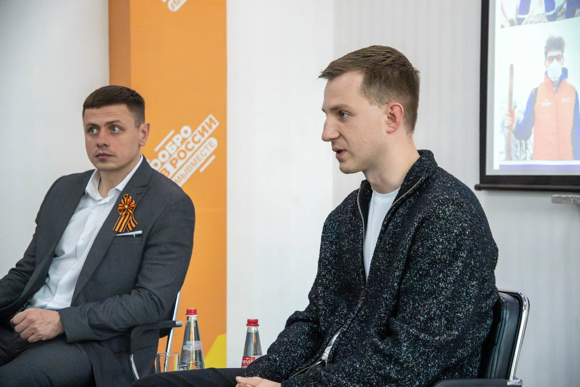 ⚡️Команда департамента молодежной политики Кубани встретилась с лидером волонтерского движения  В Це