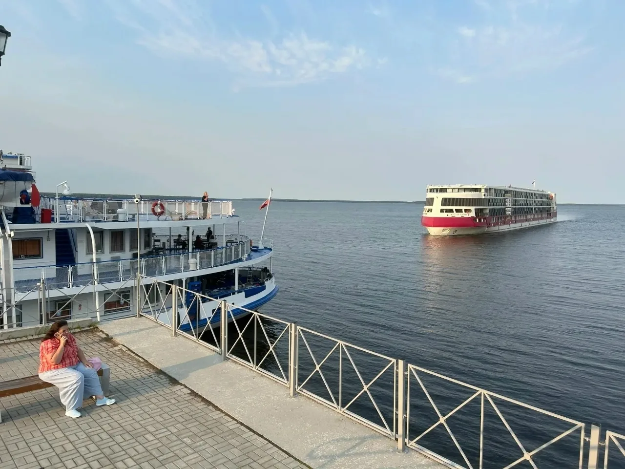 23 августа к причалу нашего волжского города вновь подошёл один из самых современных кр...
