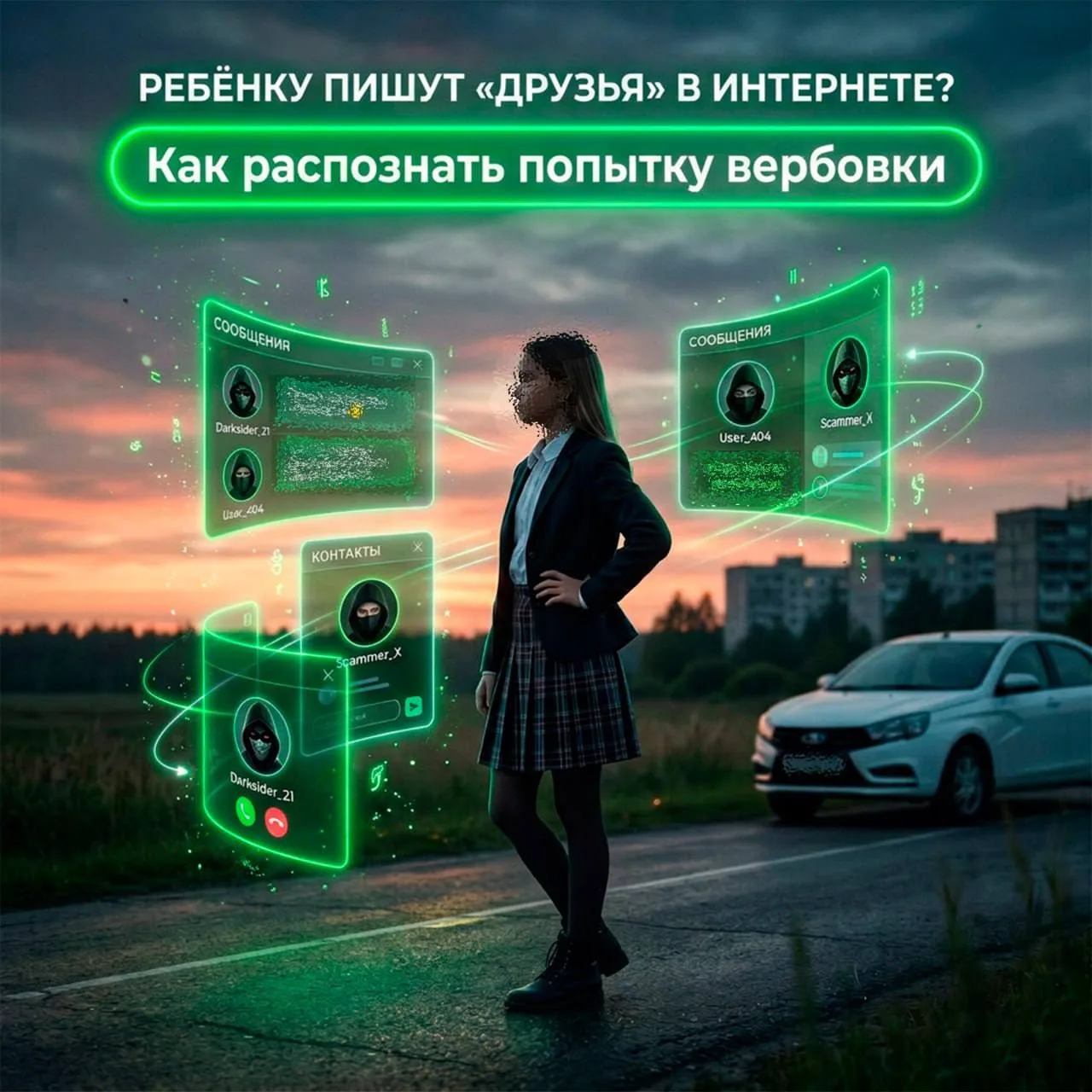 Ребёнку пишут «друзья» в интернете? Как распознать попытку вербовки 🗣️Сегодня злоумышл...
