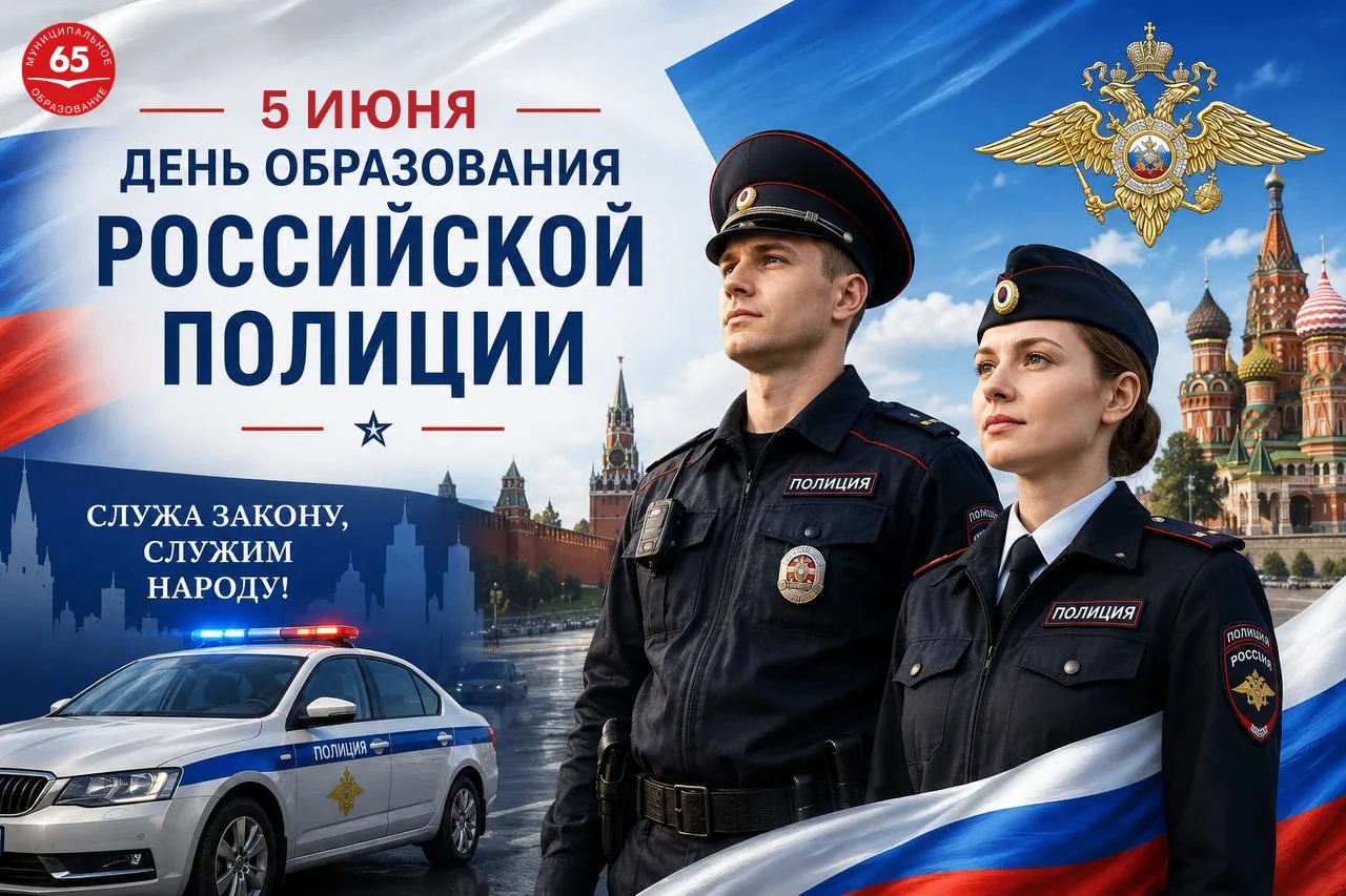 Сегодня отмечается День образования российской полиции!