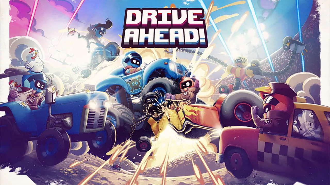 🎮 Drive Ahead! - Берегите голову, сражаясь в гладиаторских боях на тачках. В игре есть...