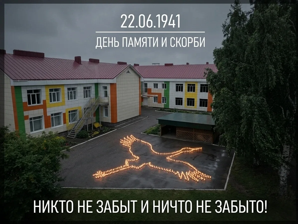 22 июня — важная дата в истории нашей страны. 🇷🇺
Это День памяти и скорби. По всей России проходят