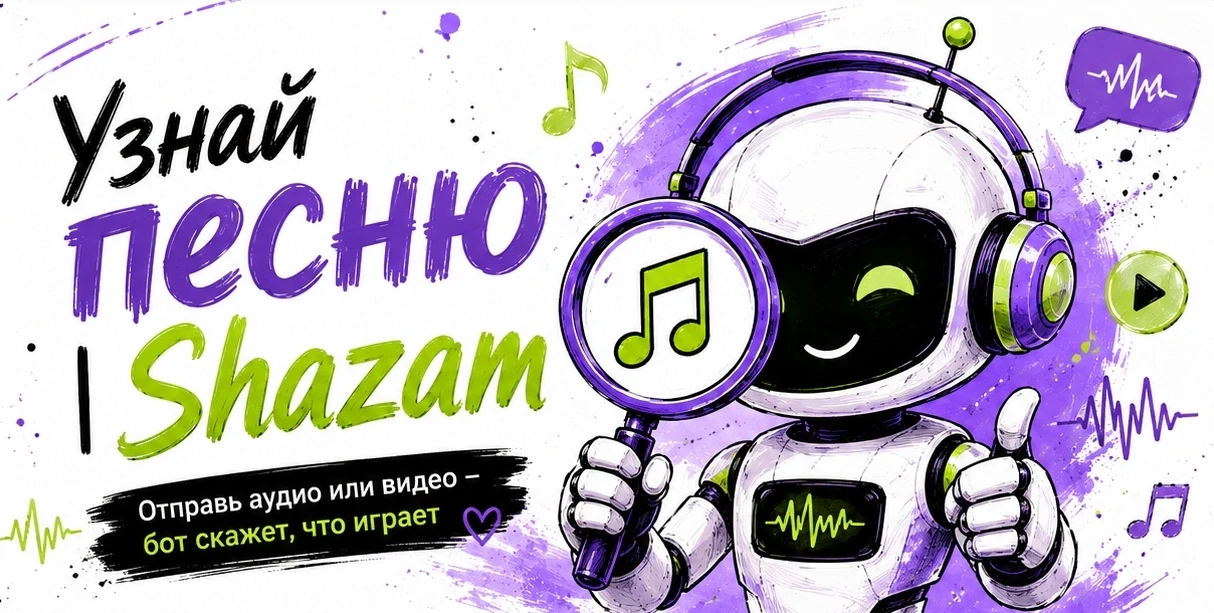 🎵 У меня новый проект - «Узнай песню | Shazam»