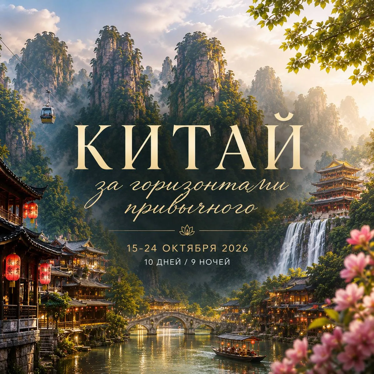 Китай. Вот где мне действительно пригодились бы все восемь рук🤔😁