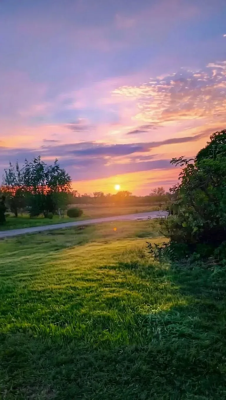 😍 Первый закат октября
