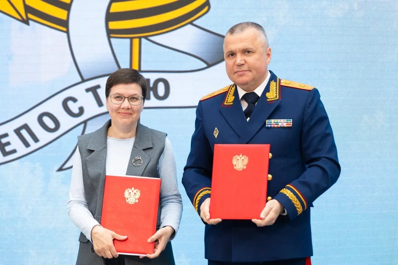 Сегодня в КВЦ имени Тенишевых состоялось заключение Соглашения между Администрацией города и Следств