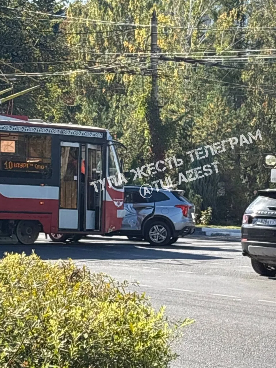 ⚠️ Авария рядом с ТулГУ