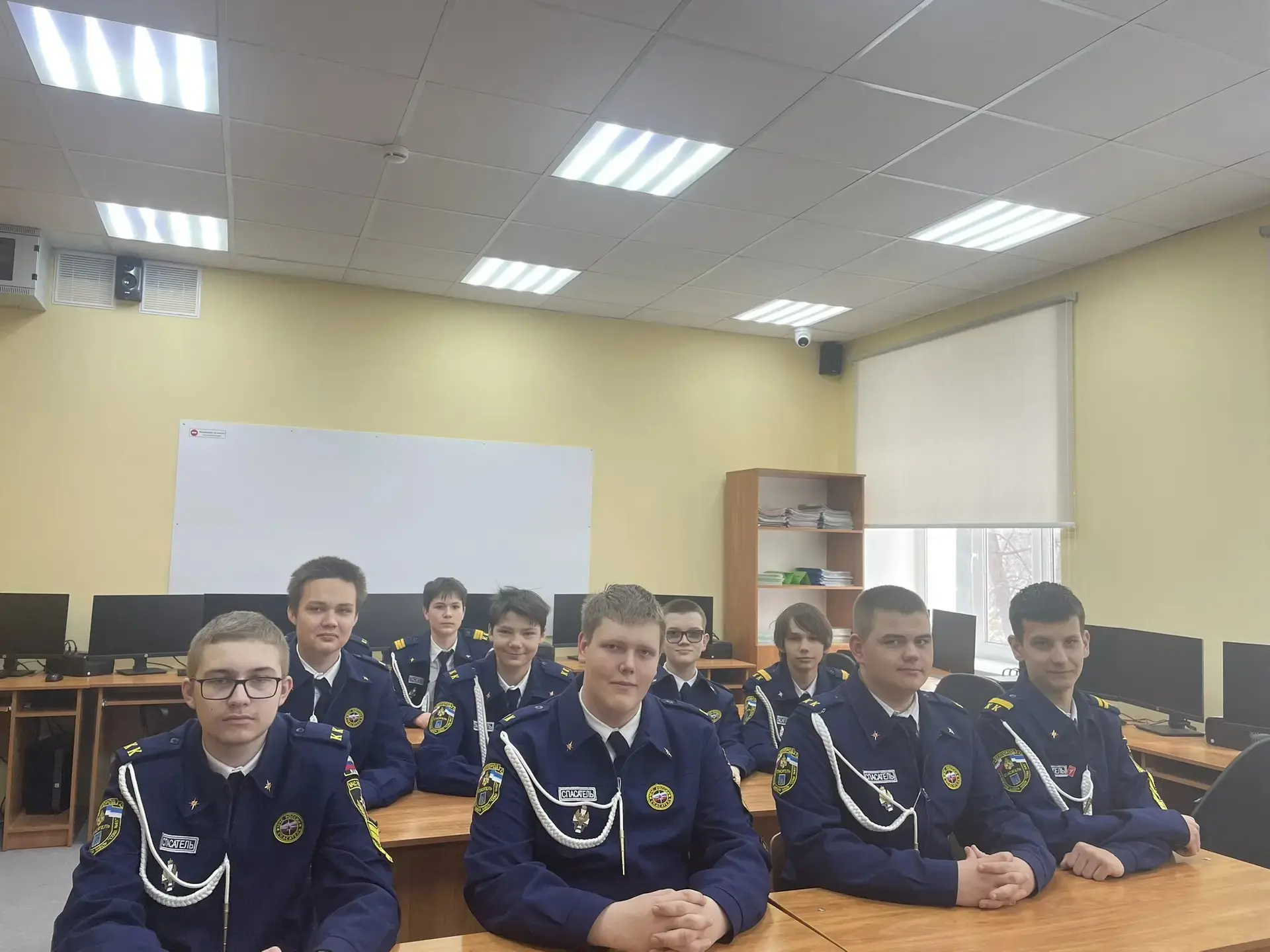 Билет в будущее.  Профпробы.    25 марта кадеты 8 «Б» класса приняли участие в профессиональной проб