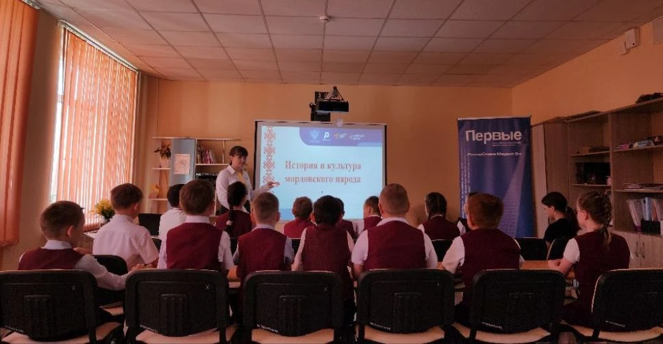 ✨️ В нашей школе прошёл классный час, посвящённый культуре мордовского народа