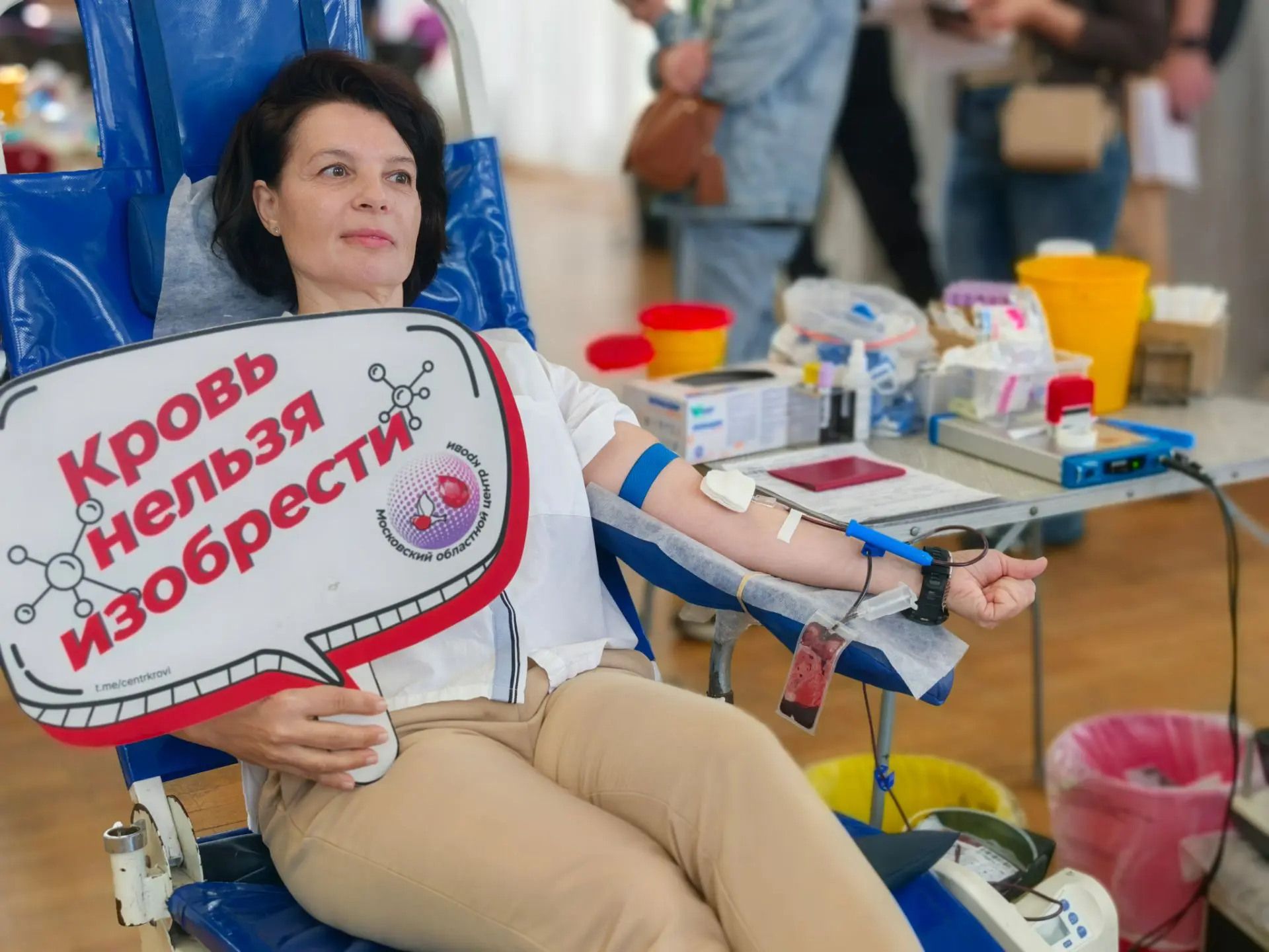 Почти 100 жителей Королёва поучаствовали в  донорской акции