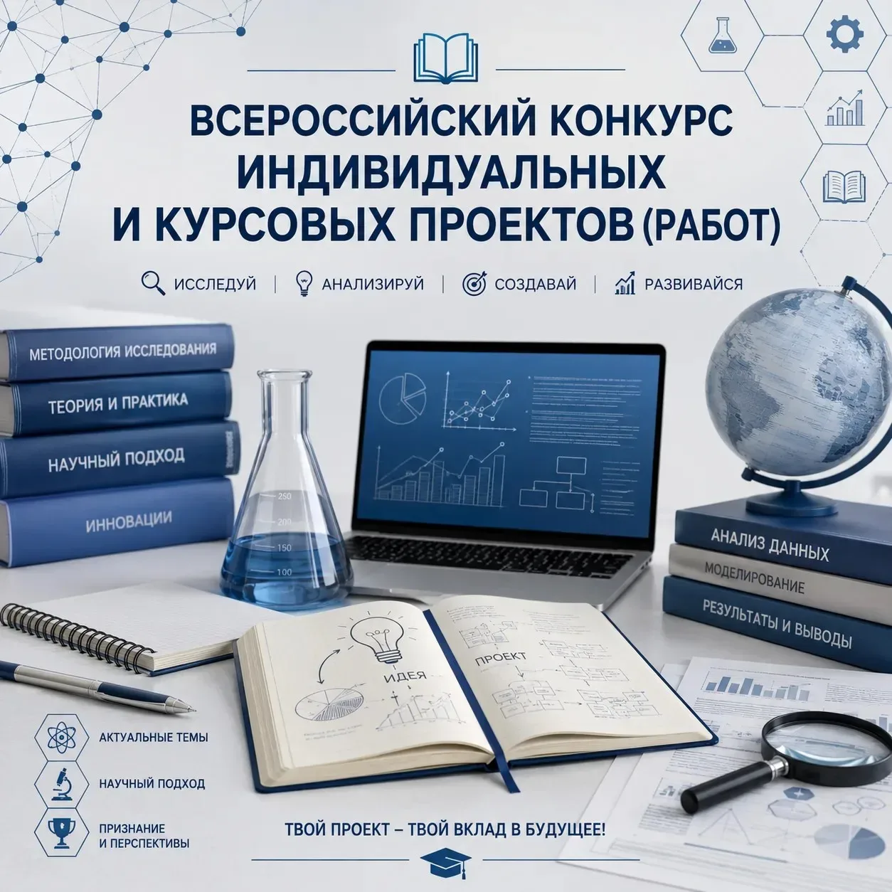 Итоги Всероссийского конкурса индивидуальных проектов и курсовых работ