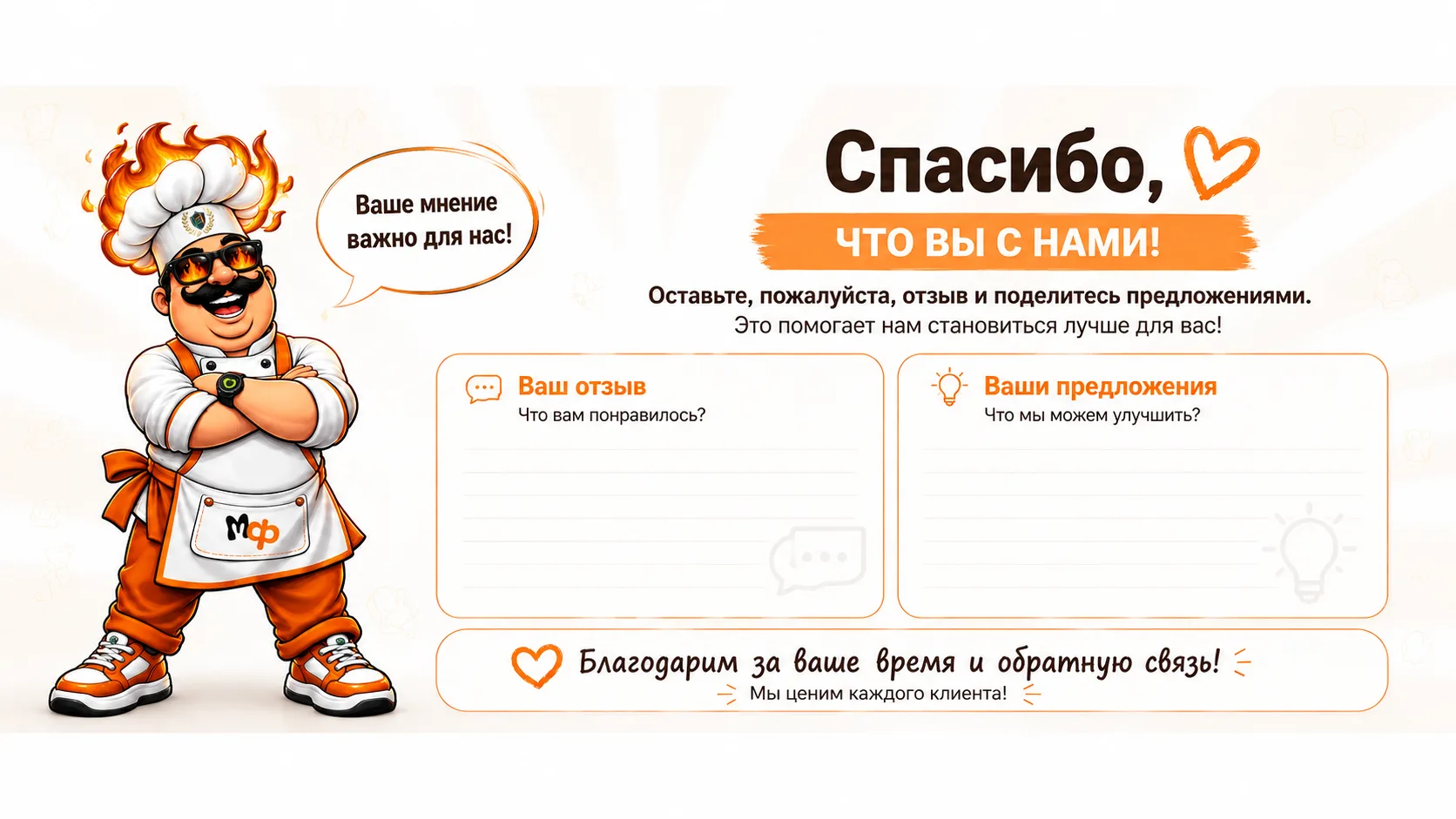 Уважаемые Клиенты, помогите нам стать лучше!