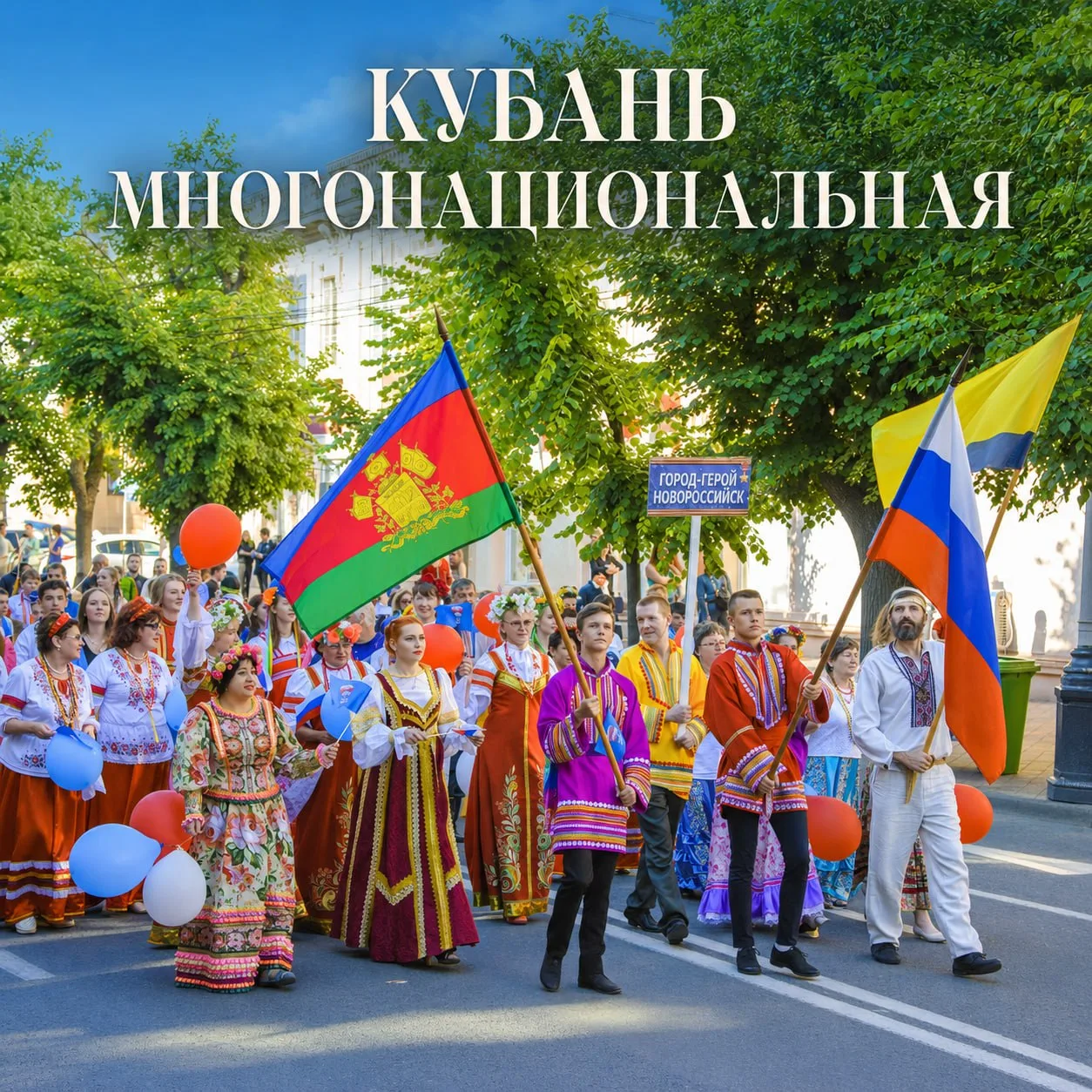 КУБАНЬ МНОГОНАЦИОНАЛЬНАЯ

30 июля отмечается Международный день дружбы, которая помогает укреплять м