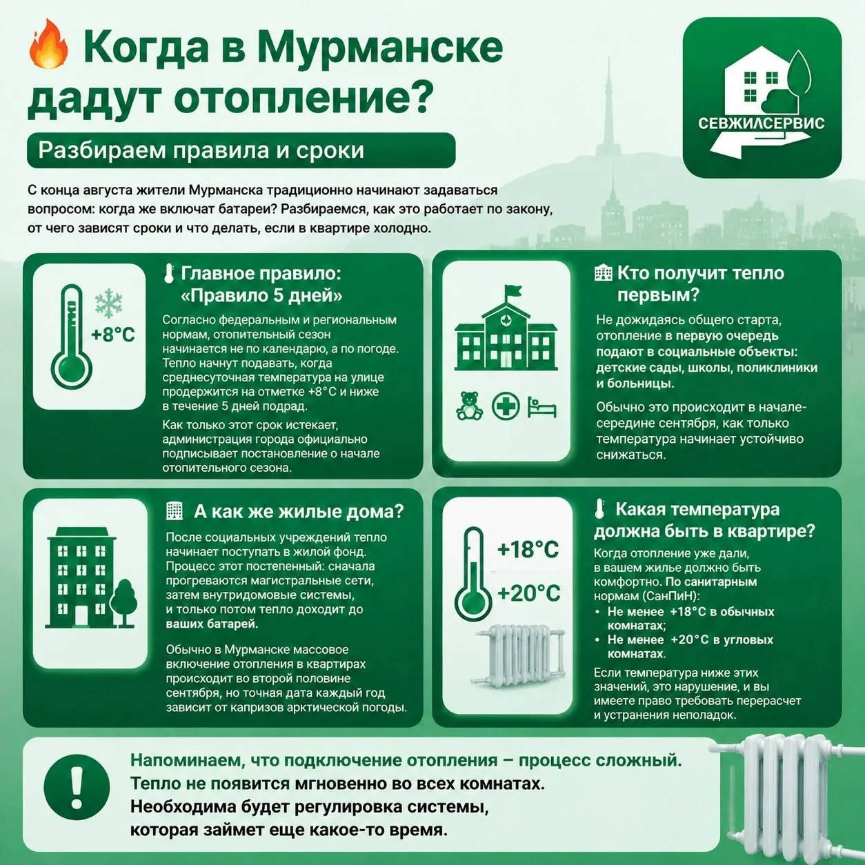 🔥У жителей уже появляются вопросики по отоплению.