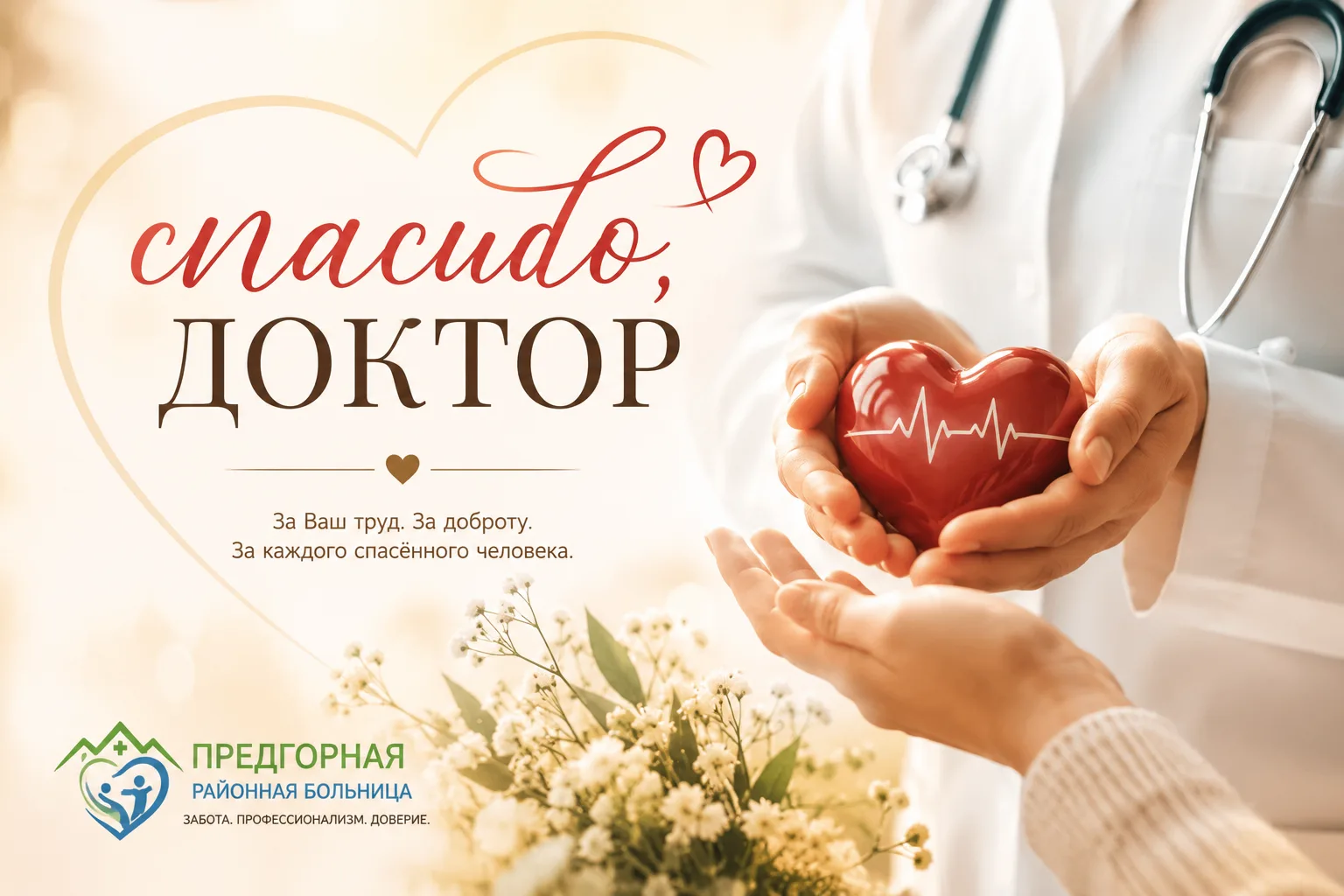 ❤️ «СПАСИБО ВАМ, НАШ ГЛАВНЫЙ ВРАЧ!»