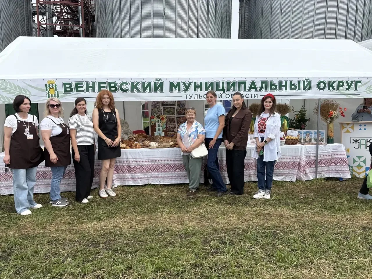 Веневский муниципальный округ на празднике «День поля - 2026»🌾 

24 июля в селе Верхоупье Воловског