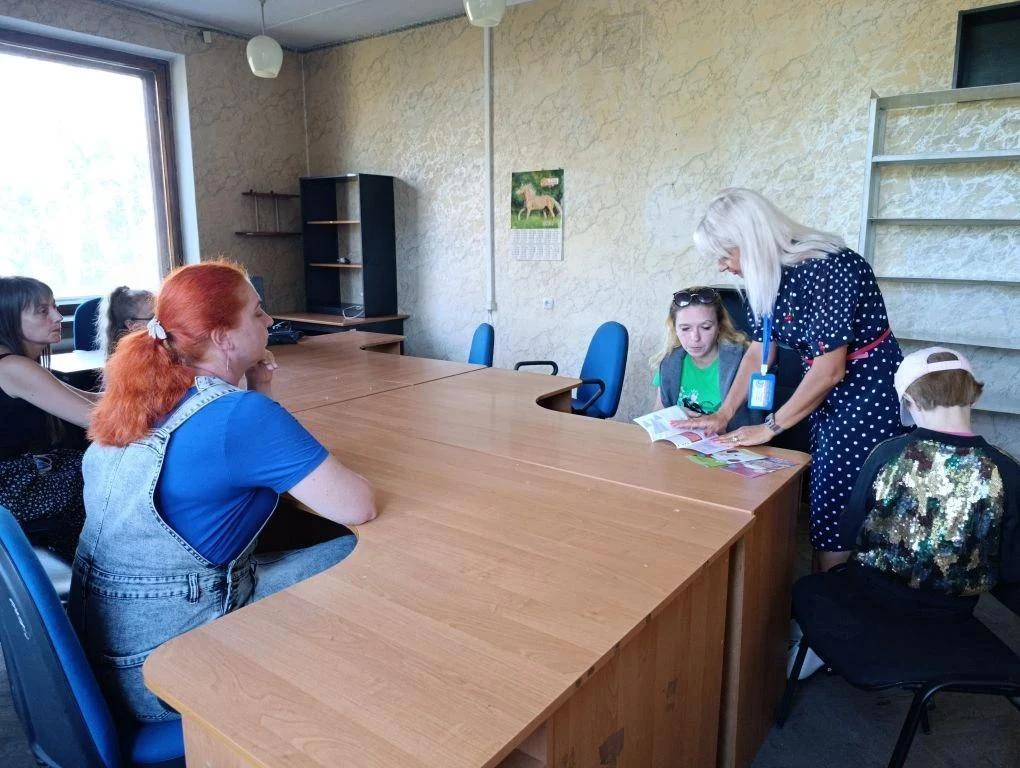 Макеевский городской центр занятости  совместно со специалистами филиала № 13 Государст...