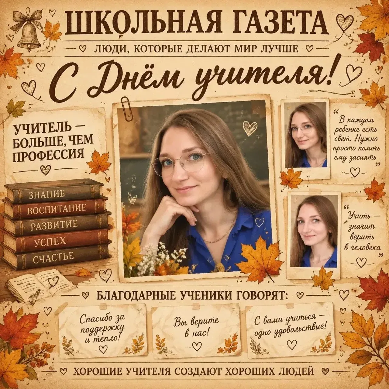 🎉Ученики 6 «Л» класса, вместе с родителями поздравляют своего классного руководителя Х...