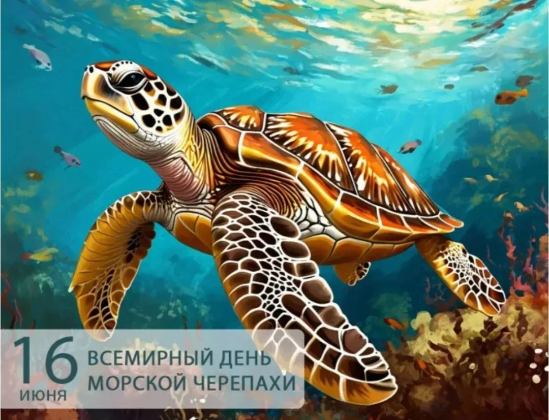 Всемирный день морских черепах!🐢
16 июня мы отметили этот день с нашими воспитанниками! Воспитатель