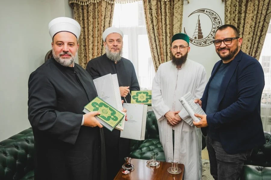🕌Камиль хазрат встретился с делегацией из Сербии 

💫💫Сербские гости приехали в Казань для обмена 
