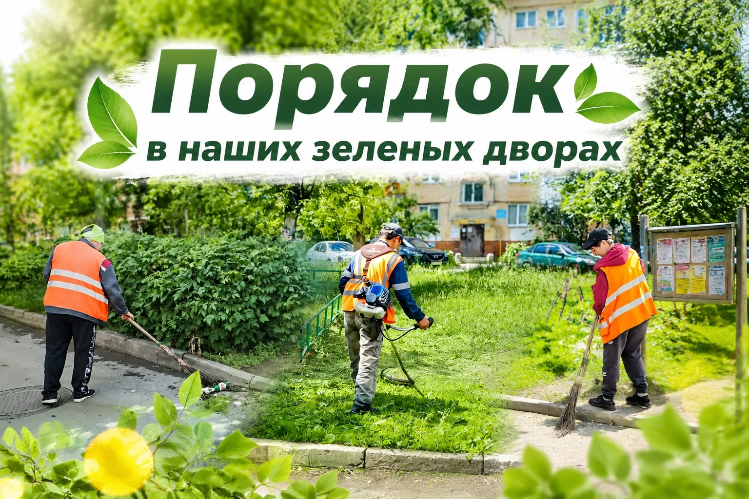 🌿Порядок в наших зеленых дворах🌿

Сотрудники обслуживающих организаций продолжают свою ежедневную 