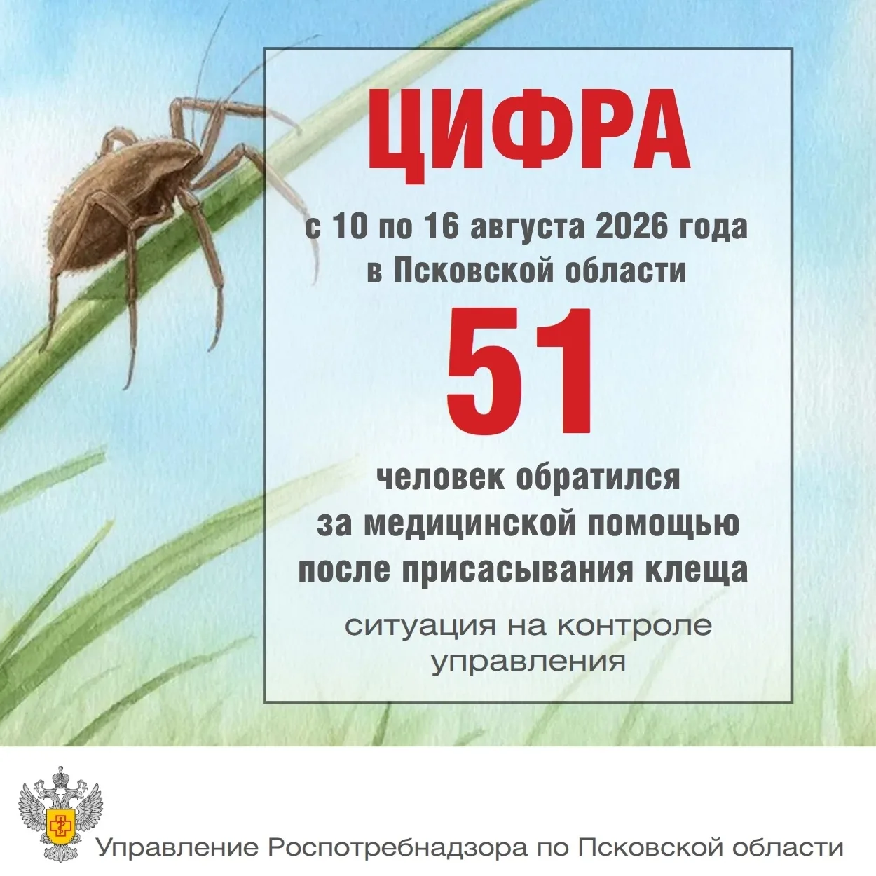 С начала сезона 1921 человек обратился в медицинские организации Псковской области с жа...