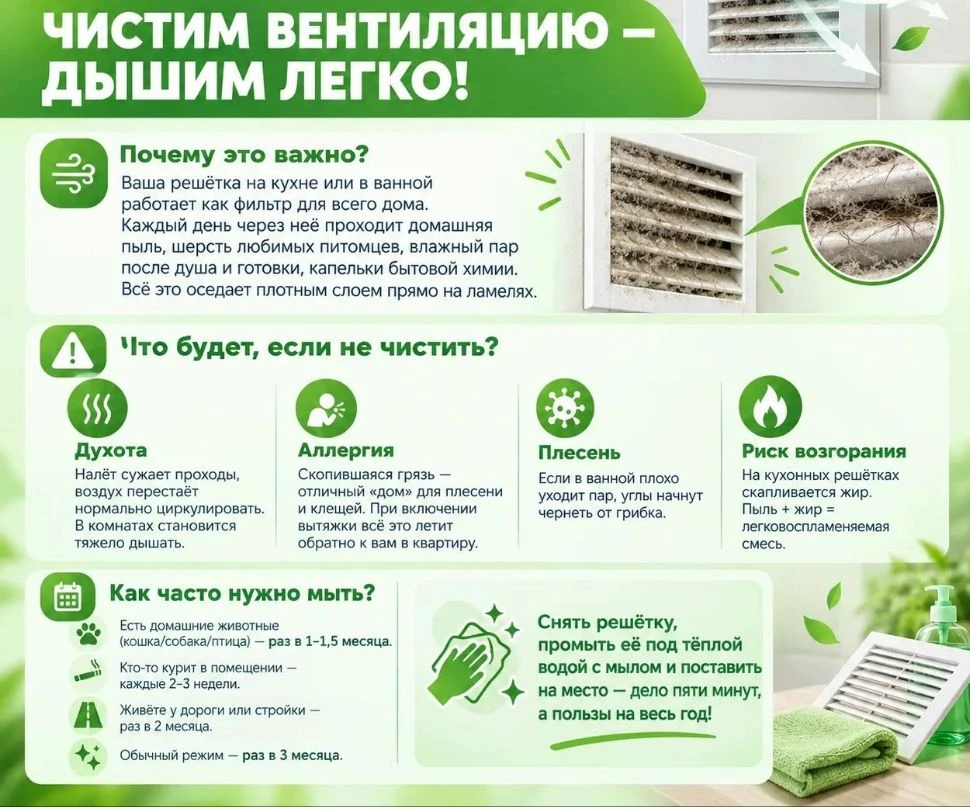 🧹 Чистим вентиляцию — дышим легко!