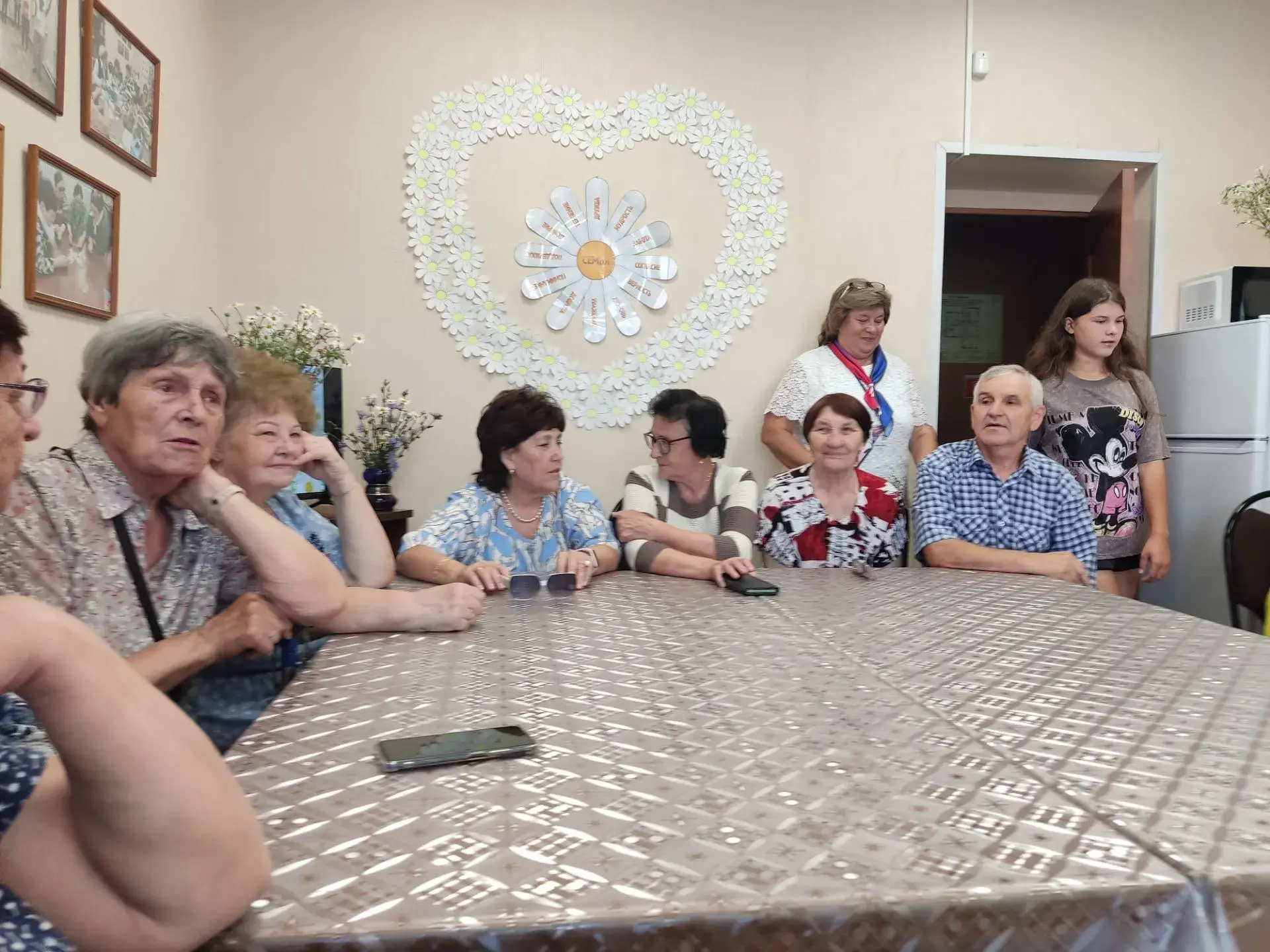 В Пичаевском центре общения старшего поколения «Вместе веселее» при клиентской службе С...